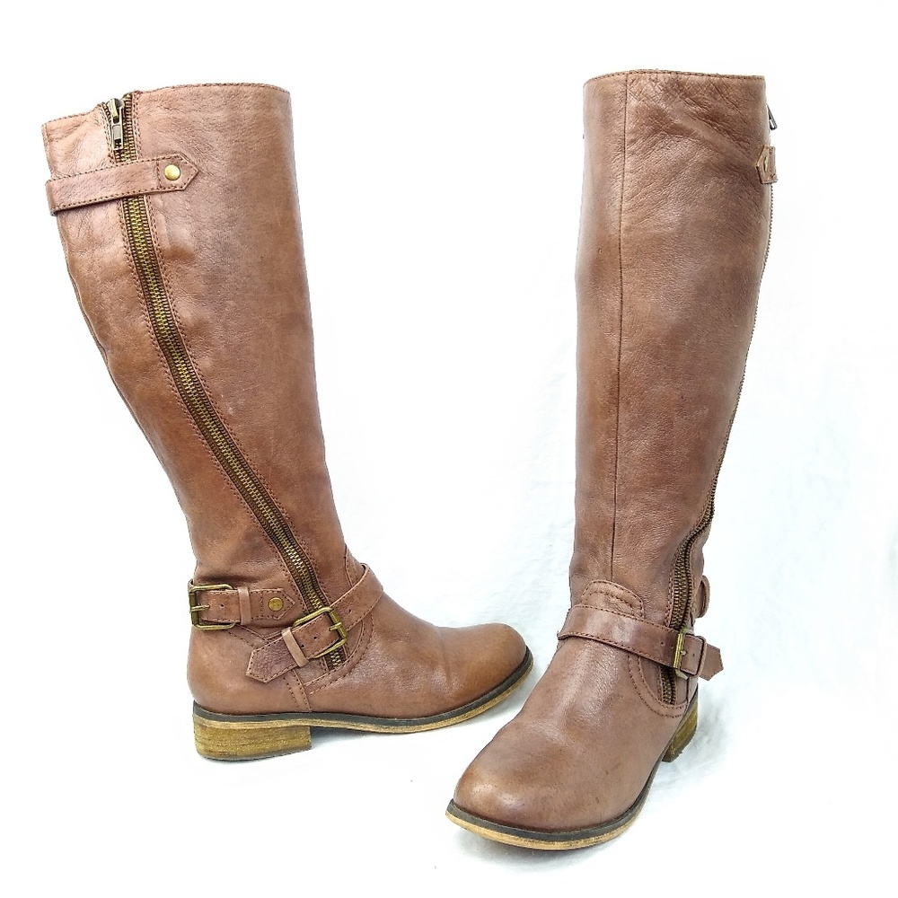 Steve Madden /// Synicle Tall Leather Boots
